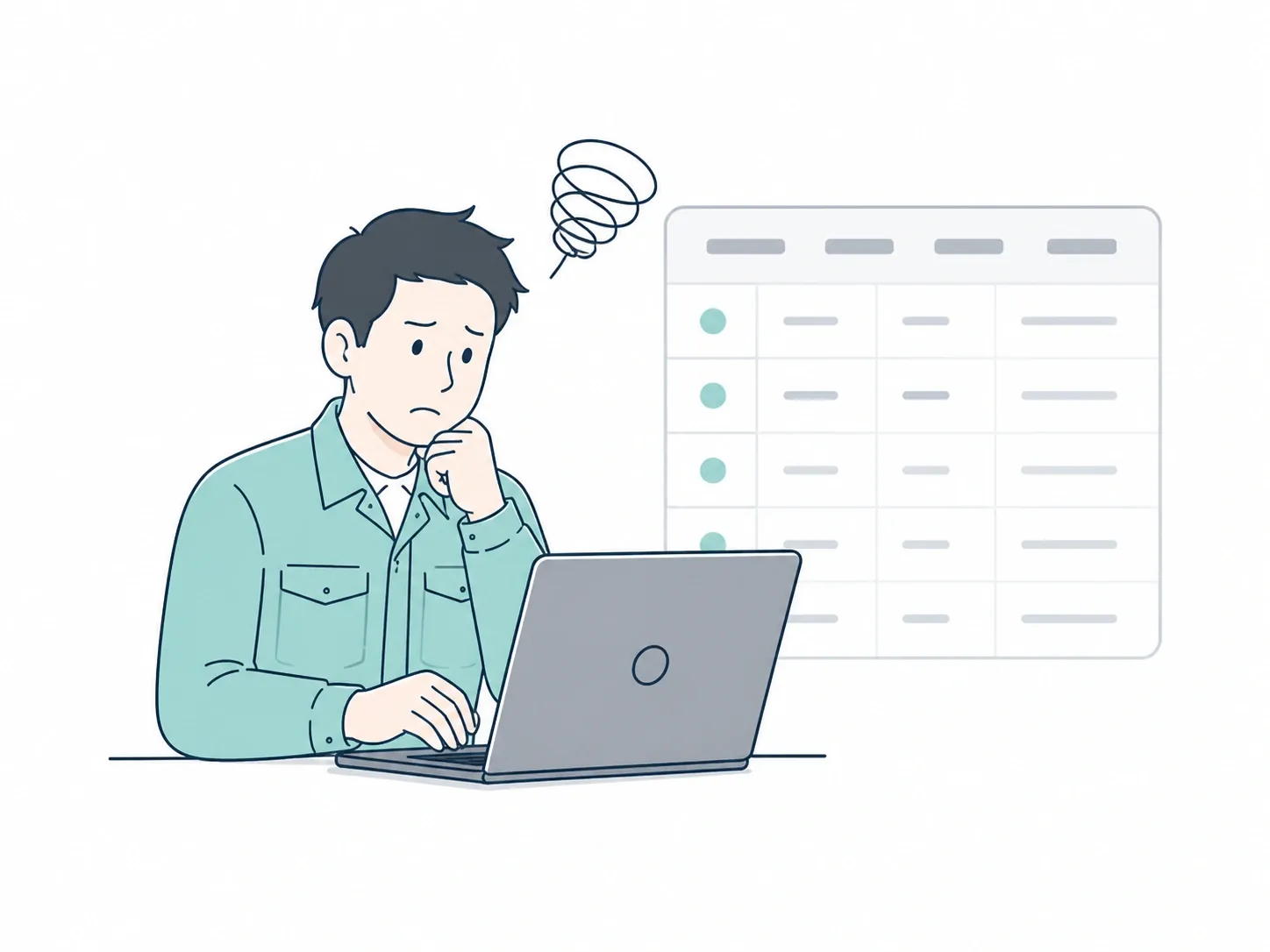 現場でデータが活用されない