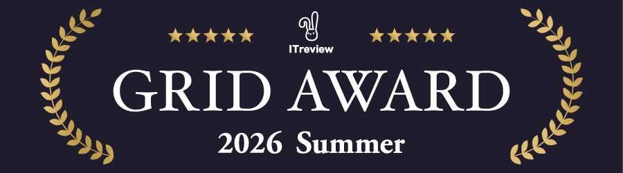 ITreview Grid Award 2026 Summerの受賞告知バナー